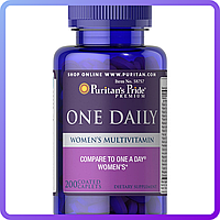 Вітаміни і мінерали Puritan's Pride One Daily women's Multivitamin (200 кап) (105031)