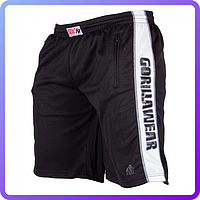 Шорты Gorilla wear Track Shorts (Black/White) (102093)