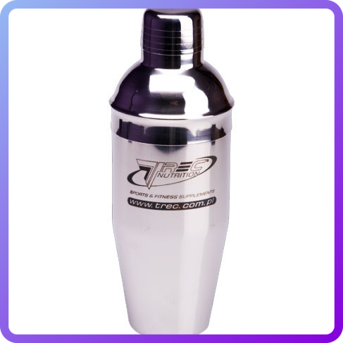 Шейкер Trec Nutrition Steel (700 мл) Сріблястий (342723)