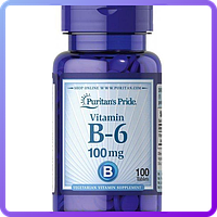 Витамины Puritan's Pride Vitamin B6 100 мг (100 таб) (105058)