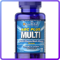 Вітамінно-мінеральний комплекс Puritan's Pride ABC Plus Multivitamin and Multi-Mineral Formula (100 кап) (103633)