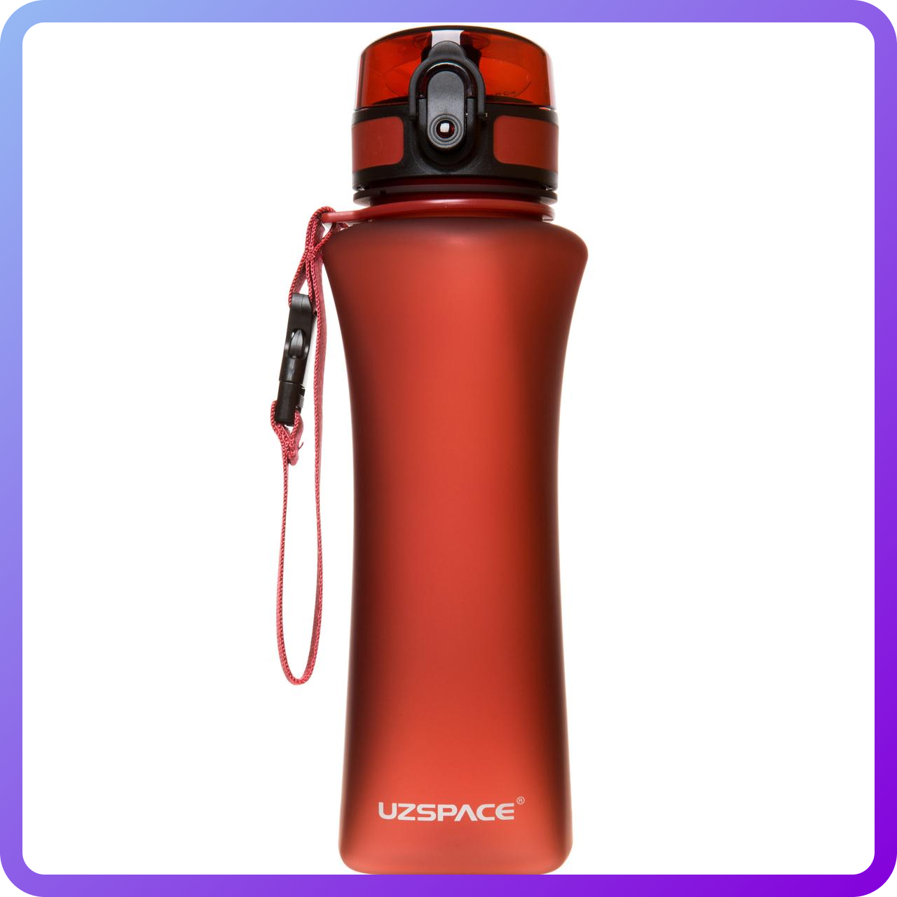 Пляшка для води Пляшка для води UZspace Wasser Red (500 мл) Червона (342746)