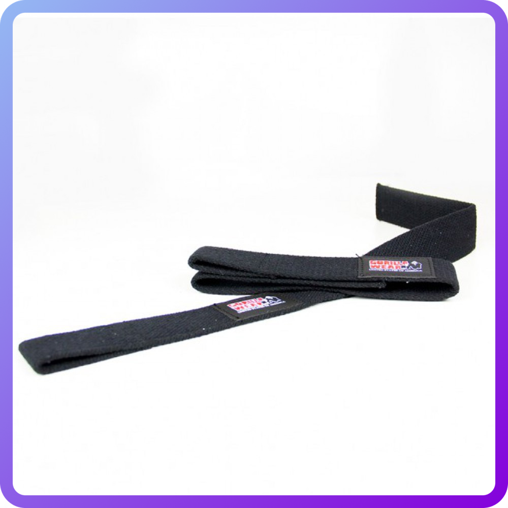 Лямки Gorilla Wear Non-Padded Straps Black (Lifting Straps) (342764)
