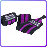 Бинты кистевые для фиксации запястья Gorilla wear Womens Wrist Wraps (Black/Purple) (223343)