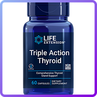 Тироид тройного действия Life Extension Triple Action Thyroid 60 вегетарианских капсул (234154)