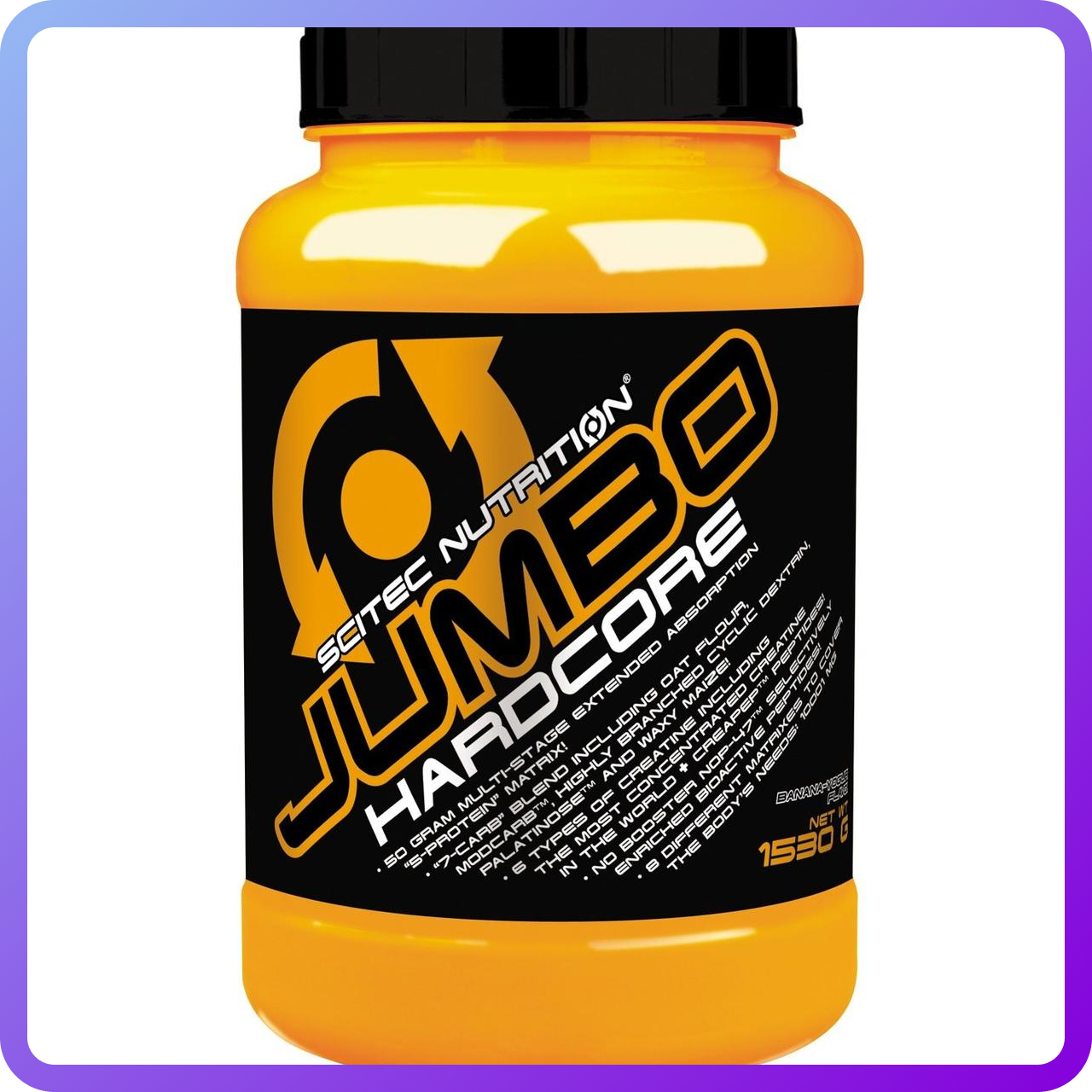 Гейнер Scitec Nutrition Jumbo Hardcore (1530 г) (338998)