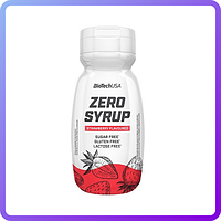 Замінник харчування BioTech Zero Syrup (320 мл) (Полуниця) (109342)