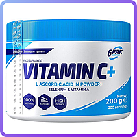 Вітаміни і мінерали 6PAK Nutrition Vitamin C Plus 200 гр 200 г (230670)