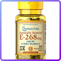 Витамины и минералы Puritans Pride Vitamin E-400 iu Naturally Sourced 100 гель.капс (111698)