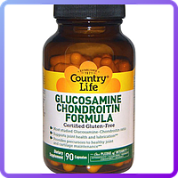 Глюкозамін і Хондроїтин Country Life Glucosamine Chondroitin Formula 90 капсул (234168)