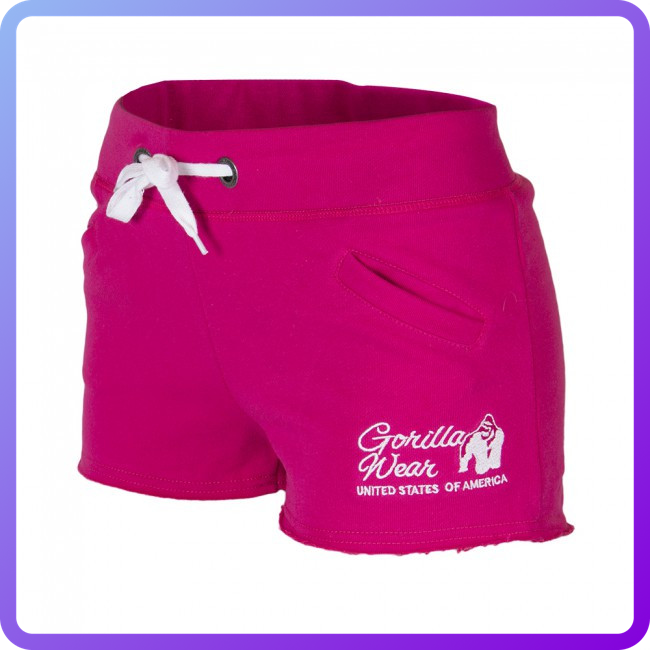 Жіночі шорти Gorilla women's wear New Jersey Sweat Shorts (Pink) (102139)