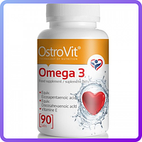 Комплекс незамінних жирних кислот Ostrovit Omega 3 (90 кап) (335737)