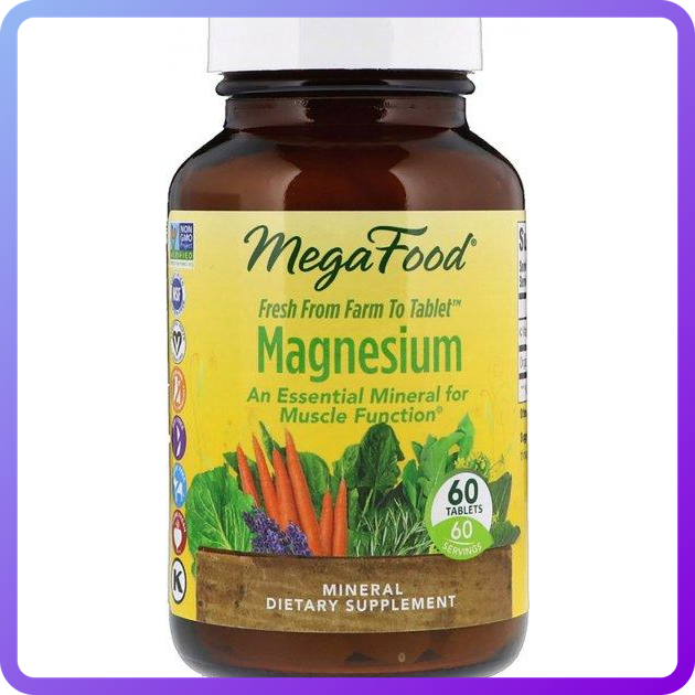 Магній MegaFood Magnesium 60 таблеток (345120)