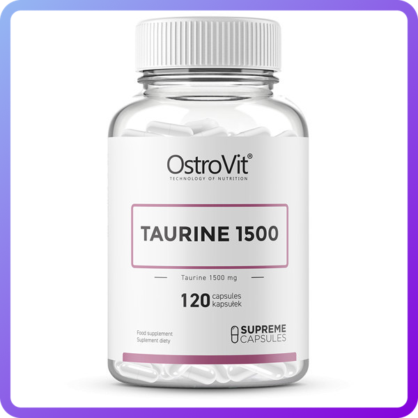 Таурин Ostrovit Taurine 1500 мг 120 капс (347199)