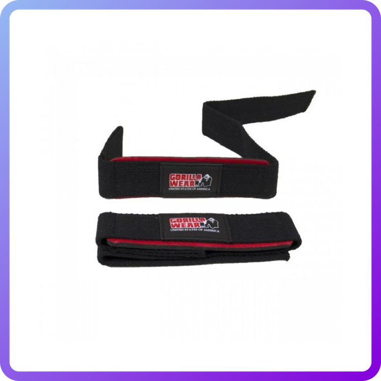 Лямки Gorilla wear Hardcore Lifting Straps (Black) (334440)