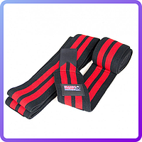 Колінні бинти Gorilla wear Knee Wraps 79 Inch (Black/Red) (334441)