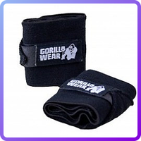 Страхувальний бинт для зап'ястя Gorilla wear Hardcore Wrist Wraps Gloves (Black) (334447)