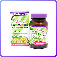 Гарциния Формула управления Весом Bluebonnet Nutrition Skinny Garcinia 60 вегетарианских капсул (231833)