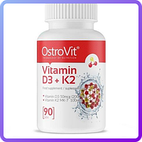Витамины и минералы OstroVit Vitamin D3 K2 (90 таб) (226361)
