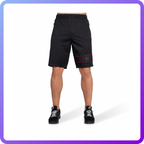 Шорти Gorilla Wear Branson Shorts Black/Red (340406)