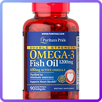 Комплекс незамінних жирних кислот Puritan's Pride Omega 3 Fish Oil 1200 mg (90 капс) (447178)