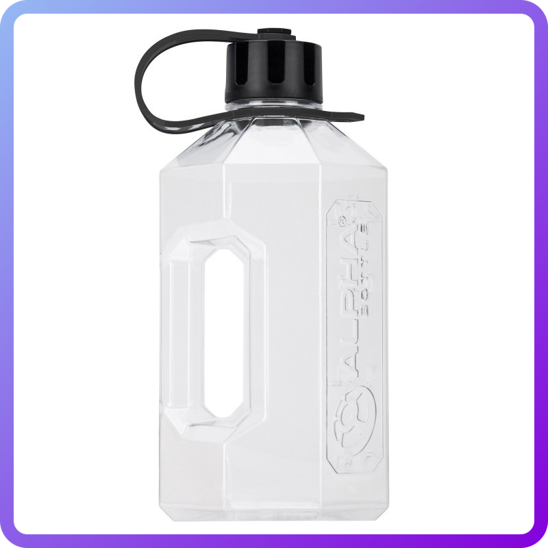 Фляга для води Alpha Water Bottle Jug 1 Л clear black (344058)