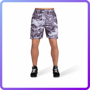 Шорти Gorilla Wear Kansas Shorts Black/Gray Camo (340417)
