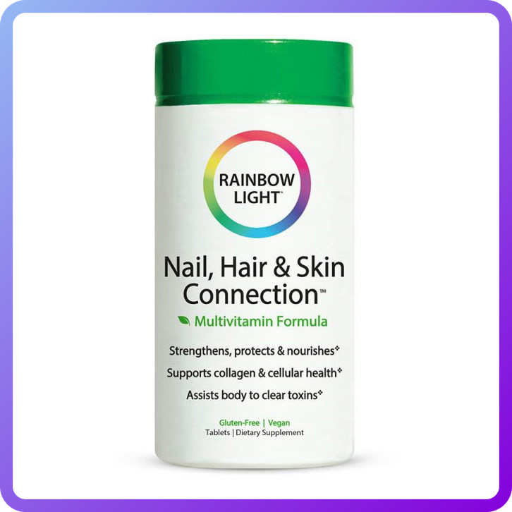 Вітаміни і мінерали Rainbow Light Nail Hair & Skin Connection 60 таб (346208)