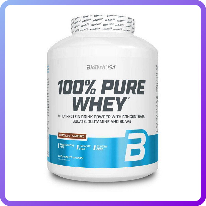 Протеїн BioTech 100% Pure Whey 2,27 кг (344066)