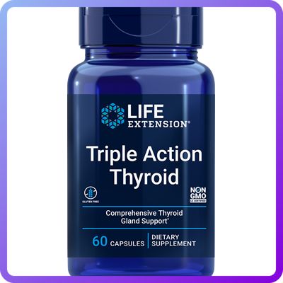 Тироид тройного действия Life Extension Triple Action Thyroid 60 ...