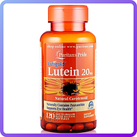 Препарат для поддержки органов зрения Puritan's Pride Lutein 20 мг with Zeaxanthin (30 капс) (103681)