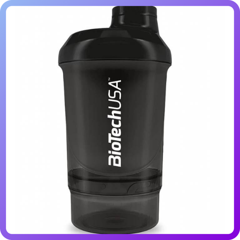 Шейкер BioTech Wave+ Nano shaker 300 мл (+150 мл) (Black-smoked) (341705)