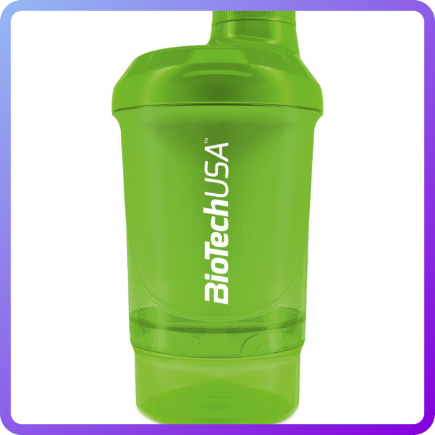 Шейкер BioTech Wave+ Nano shaker 300 мл (+150 мл) (Green) (341707)