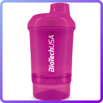 Шейкер BioTech Wave+ Nano shaker 300 мл (+150 мл) (Magenta) (341708)