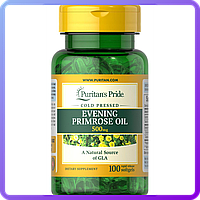 Препарат для жіночого здоров'я Puritan's Pride Evening Primrose Oil 500 мг with GLA (100 капс) (447219)