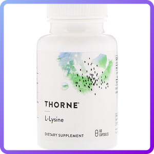 L-Лізин Thorne Research L-Lysine 60 капсул (342822)