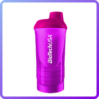 Шейкер Biotech Shaker Wave+ 3in1 600 мл (Pink) (230733)