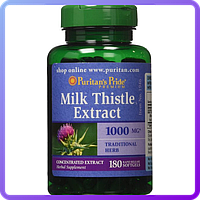 Препарат для поддержки печени Puritan's Pride Milk Thistle 4:1 Extract 1000 мг (Silymarin) (90 капс) (103717)