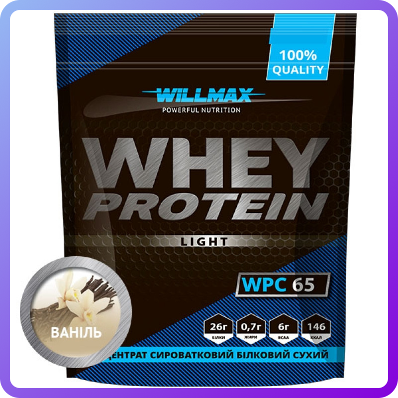 Протеїн Товар Willmax Whey Protein Light 65 % (1000 г) (339098)