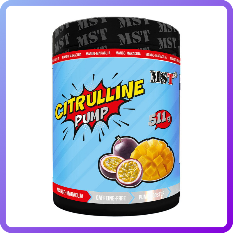 Передтренувальний комплекс MST Nutrition Citrulline Pump 511 р (346240)