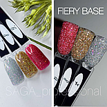 База для нігтів світловідбиваюча Saga Professional Fiery Base №9, 8мл, фото 3