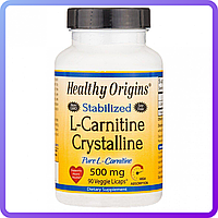 L- Карнитин Healthy Origins L-Carnitine Crystalline 500 мг 90 капсул (454044)