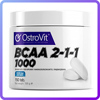 Амінокислоти BCAA OstroVit BCAA 2:1:1 1000 (150 таб) (339120)