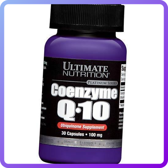 Антиоксидант Ultimate nutrition Coenzyme Q10 100% Premium 100 мг 30 капс (347251)