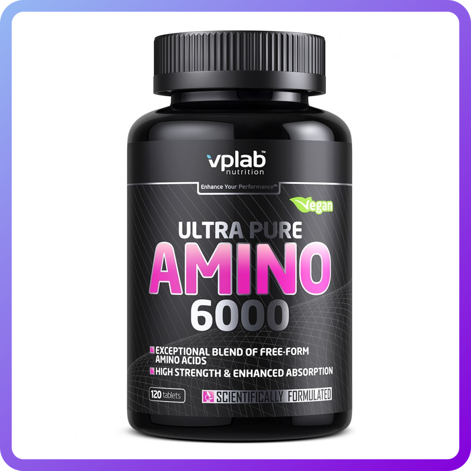 Амінокислоти VPLab Ultra Pure Amino 6000 120 капс (347255)