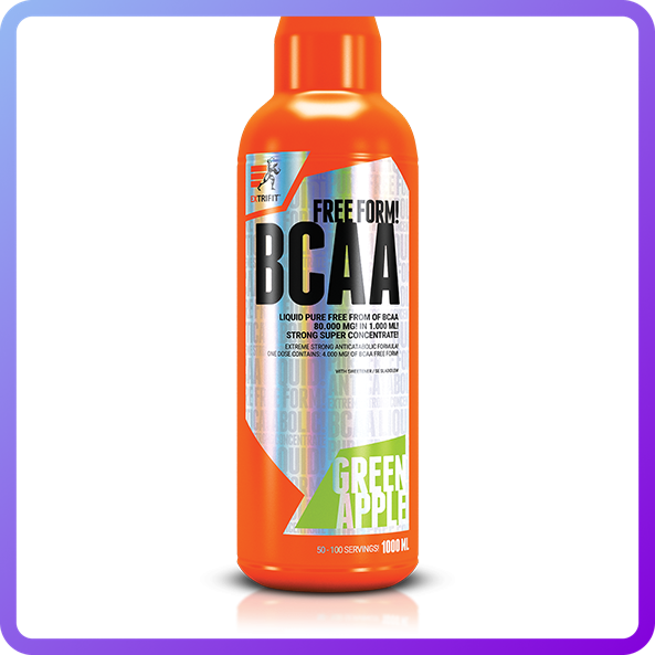 Амінокислоти BCAA EXTRIFIT BCAA 80000 Liquid (1000 мл) (105170)