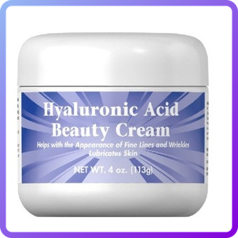 Крем для кожи Puritan's Pride Natural Smart Hyaluronic Acid Beauty Cream (113 г) (447265) - фото 1 - id-p1351421979