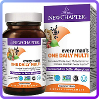 Щоденні Мультивітаміни Для Чоловіків New Chapter Every One man's Daily Whole Food Multivitamin 24 таблеток (112915)