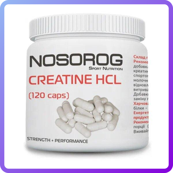 Креатин Nosorig Nutrition Creatine HCL 120 капс (233169)