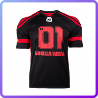 Футболка Gorilla Wear GW Athlete T-Shirt Big Ramy Black/Red (340483)